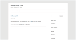 Desktop Screenshot of officeserver.com